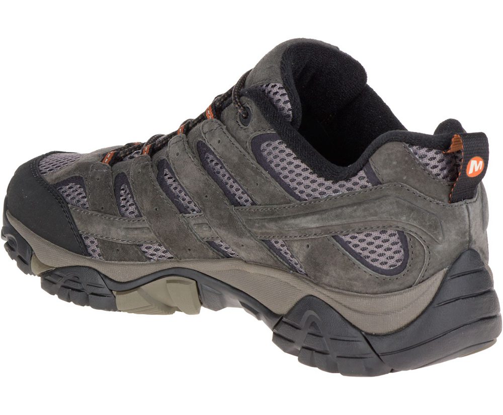 Buty Trekkingowe Merrell Męskie Brązowe - Moab 2 Ventilator - 476952-TLH